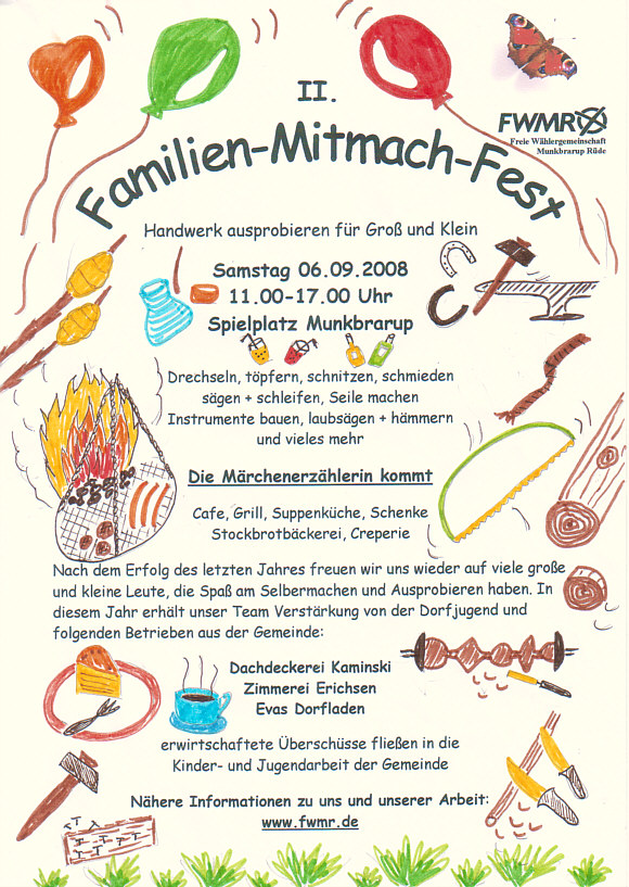 Familien-Mitmach-Fest 2008
